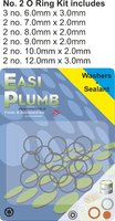 Easi Plumb 13 Pce No. 2 Medium O Ring Kit