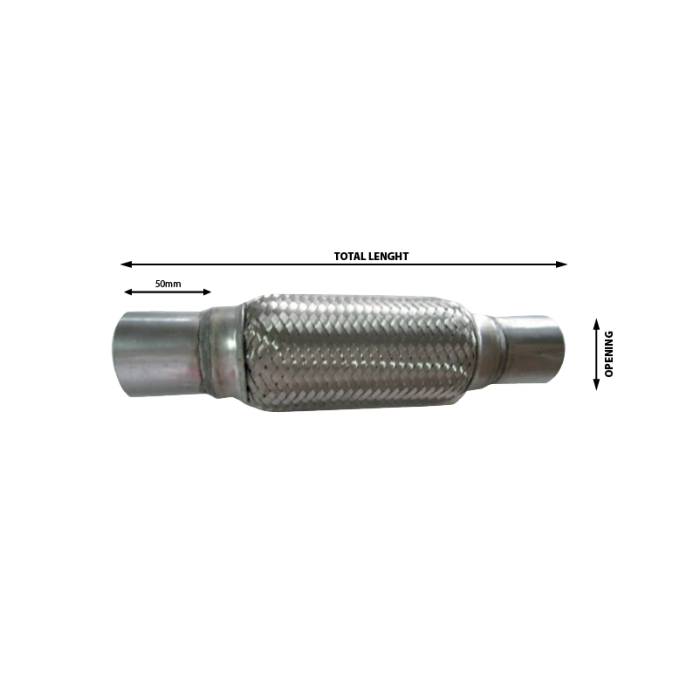 Exhaust Flexi Pipe (45mm Opening)