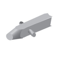 Shaft Pistol Handle, 6x6x290mm - SPA290