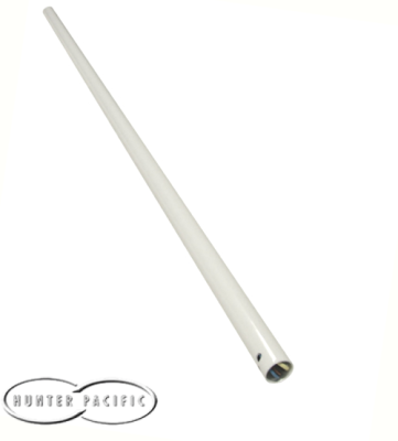 Hunter Pacific 910mm Ceiling Fan Extension Downrod White