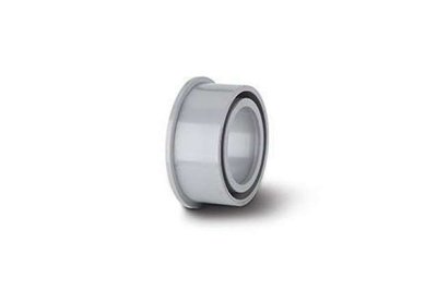 Polypipe SW82 50MM Solvent Boss Adaptor Grey