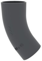 Ensign underground medium radius bend 100mm x 45&deg;
