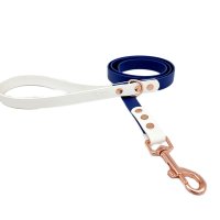 Trinkety Paws City Collection Biothane Dog Lead Navy/White 120cm 20mm