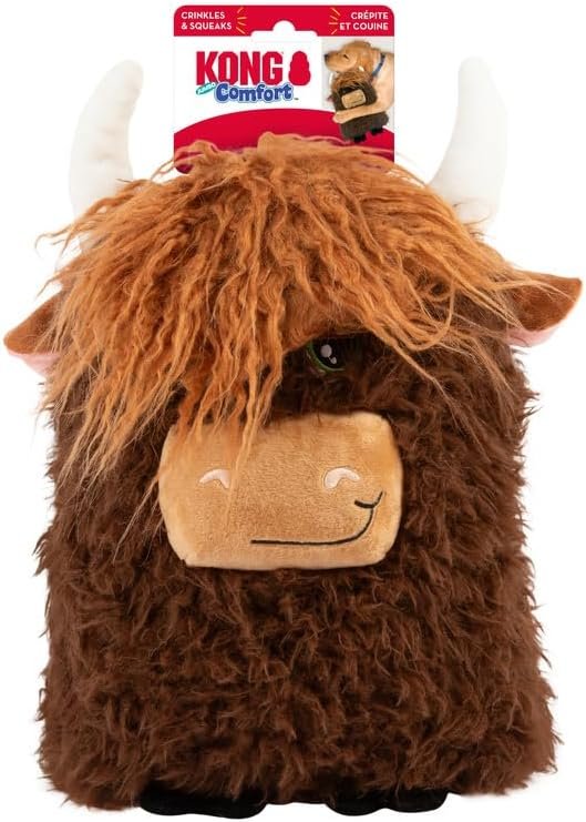 KONG Comfort Jumbo Highland Cow XL x 1