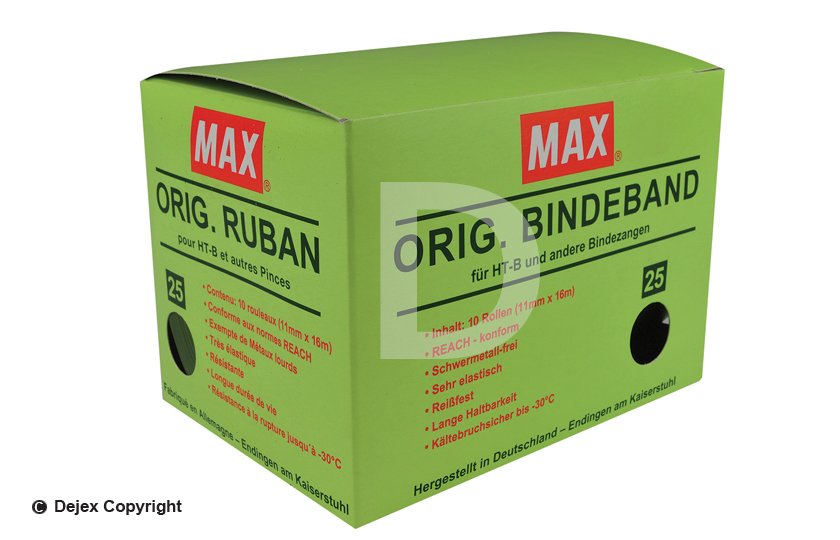 MAX TAPE GREEN No 25 (16m)