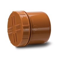 POLYPIPE USA62 SCREWED ACCESS CAP 110mm