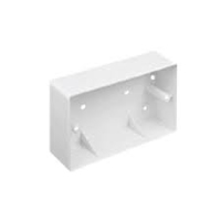 TWIN SURFACE BOX 32MM PVC MSSB92WH