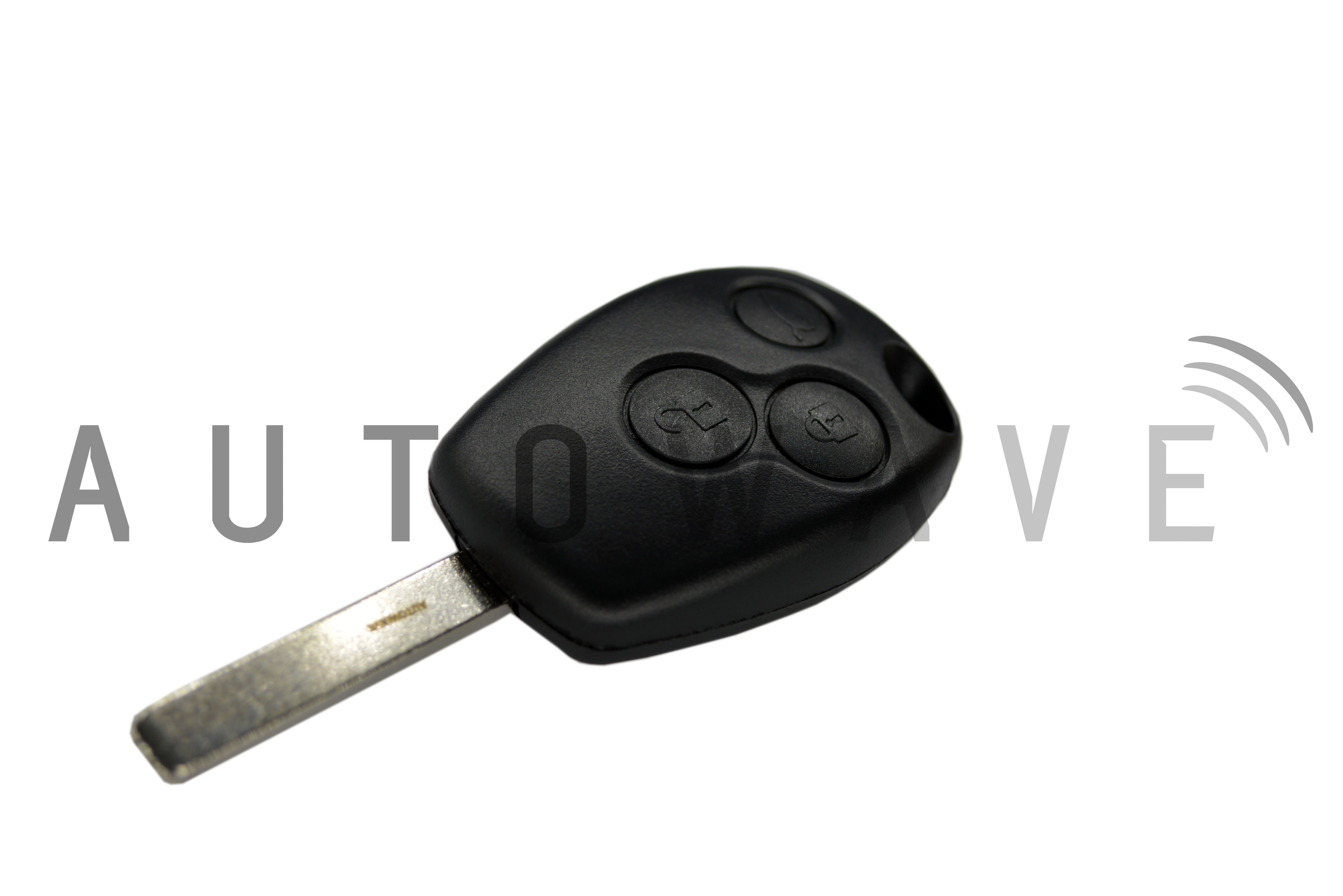 Renault/Vauxhall/Opel/Nissan 3 Button Remote (HITAG 2)