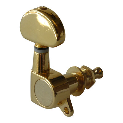 Guitar machine head, 3L3R, diecast gold