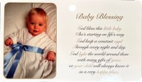 Baby Blessing - Blue - Boy   (34051)
