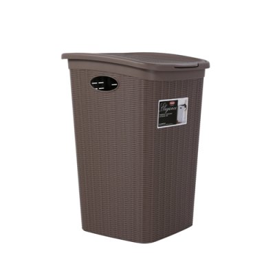 Curver Elegance Laundry Hamper Basket - Brown