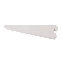 Timco TwinSlot Shelf Bracket 170mm White