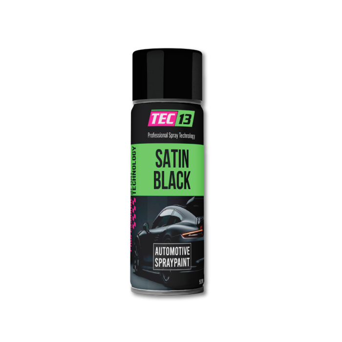 Satin Black Spraypaint 