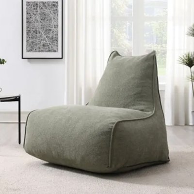 Pearl Lounger Bean Bag - Moss