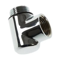 DUEL FUEL ELBOW 1/2" M & F CP DFE12