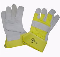 Handyman Glove, Yellow Cuff