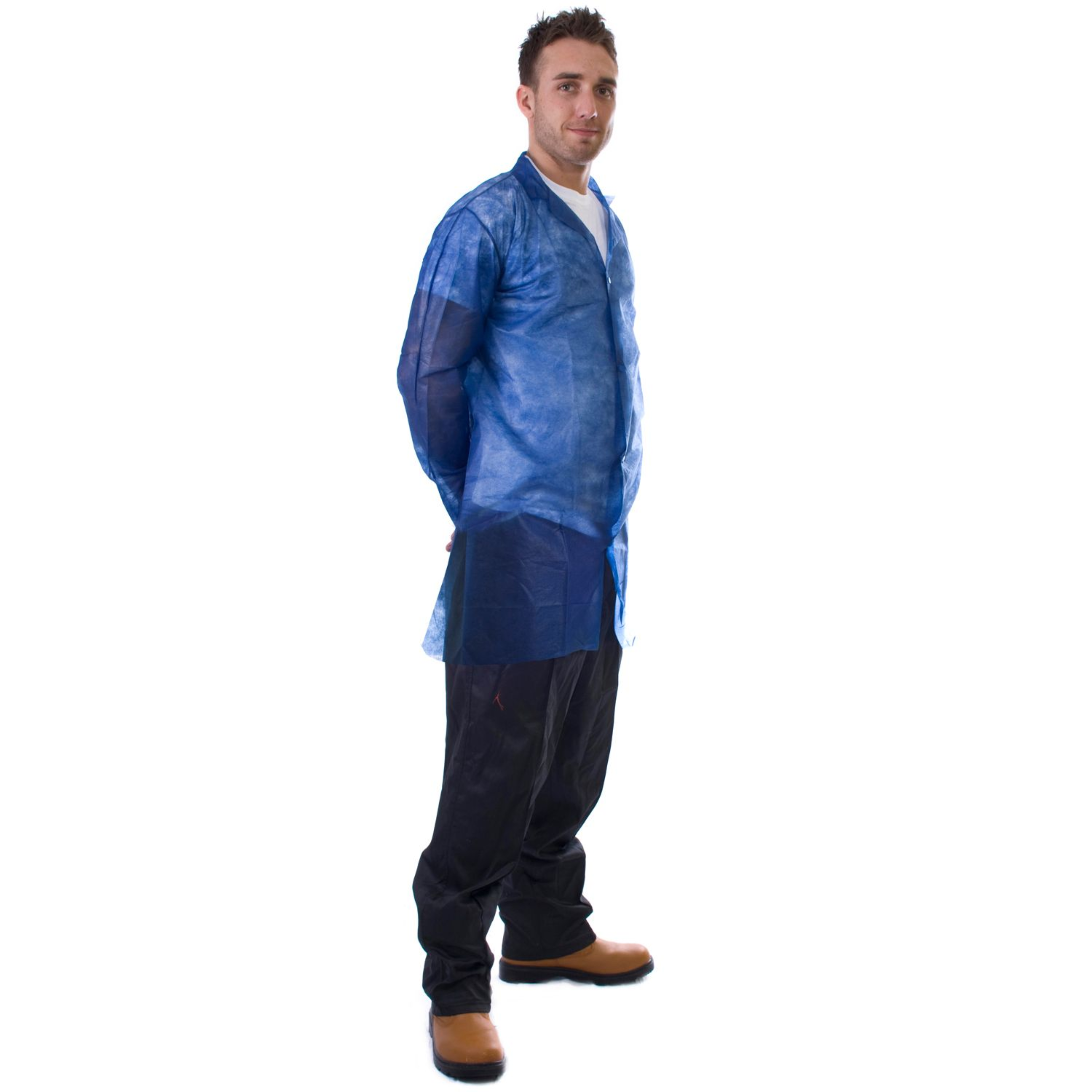 Supertouch Non-Woven Visitor Coat
