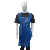 Bodytech Disposable Aprons on a Roll, 69 x 117cm, 500/Case, Blue