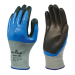 Showa S-Tex 376 Nitrile Glove, Blue/ Black
