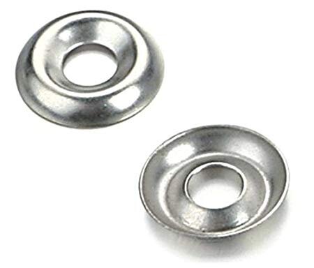 COPEX NICKEL PLATED SCREW CUP WASHERS NO.8