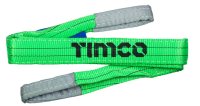 Timco Lifting Sling 60mm x 2 Metre 2000kg Green