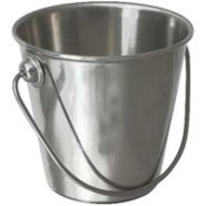 Stainless Steel Premium Serving Bucket 9cm Dia