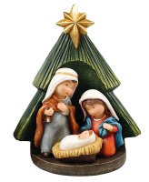 Resin Children's Nativity Set - 4 inch/3 Figures   (89900)