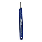 Scalpel blade handle for 9814, metal, no. 3