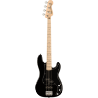 Squier Affinity Series Precision Bass PJ - Black with Black Pickguard & Maple Fingerboard