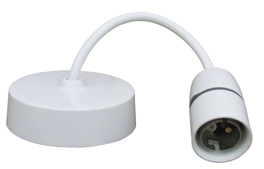 Sline 6" Pendant White