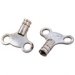 Radiator Key 2pce clock type