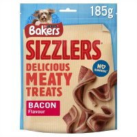 Bakers Treat Sizzlers Bacon 90g x 6