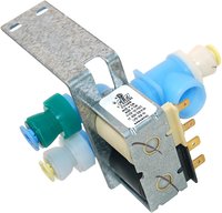 Whirlpool Hotpoint Indesit American Style Fridge Freezer Dual Solenoid Water Valve Genuine