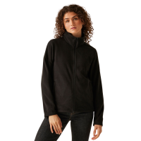 REGATTA LADIES FULL-ZIP MICRO FLEECE, BLACK