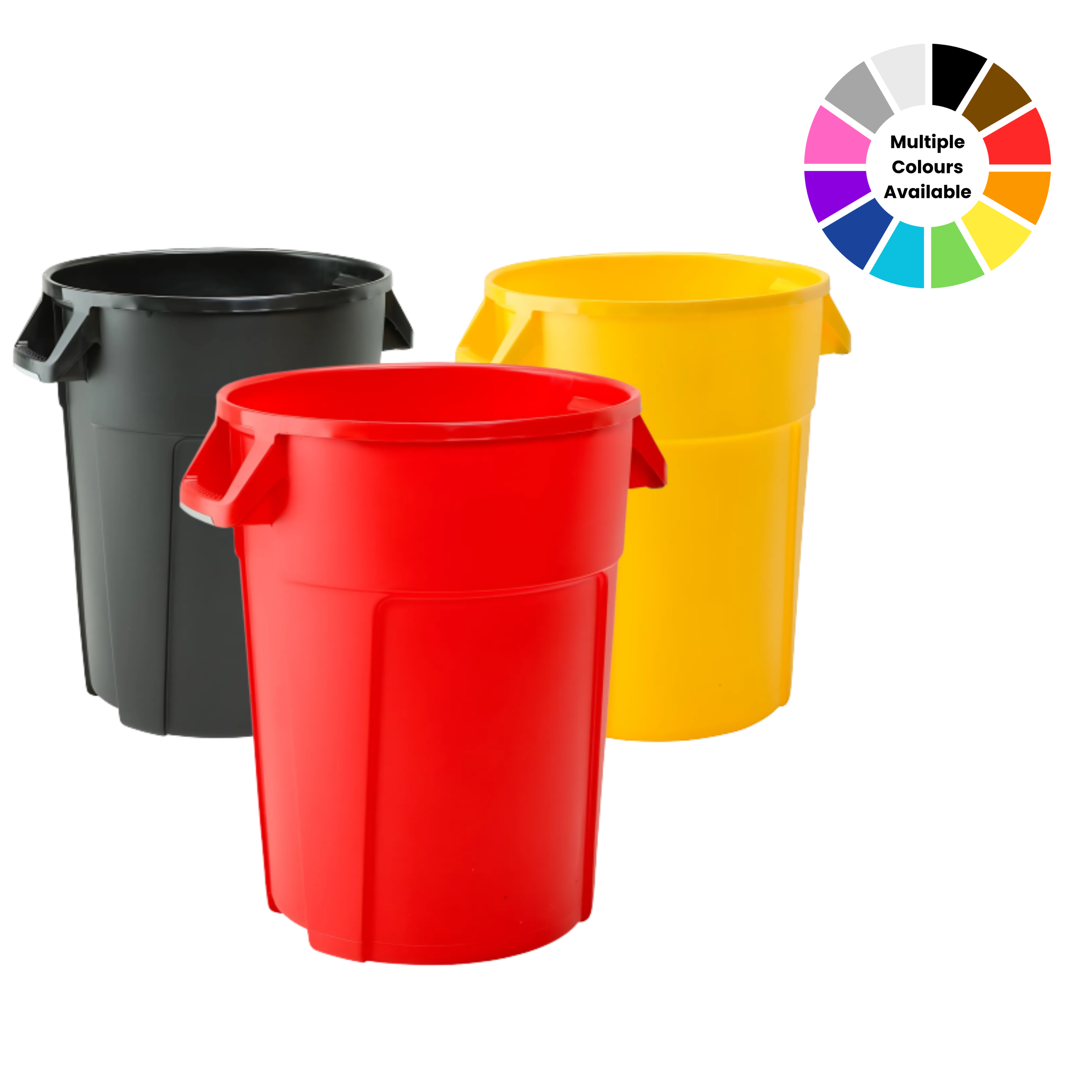 Heavy Duty Waste Bin, 85 Litre