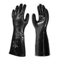 Showa Flexible Neoprene Gauntlet with Chemical & Cut Protection