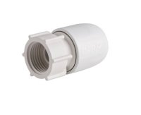 HEP2O DEMOUNTABLE HD26AW 10x1/2" TITAN TAP CONNECTOR WHITE
