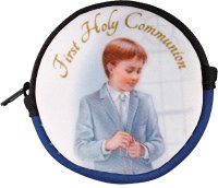 Rosary Purse/Zip/Communion Boy  (C64436)