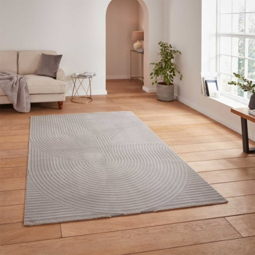 Flores 1924 Grey Rug 3