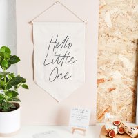 Canvas 'Hello Little One' & Note Cards - Pack of 20 Notes