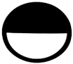 Black Eye-Lid Trim for Power adjust bulkhead
