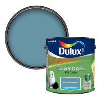 Dulux Easycare Kitchen Stonewashed Blue Colour Swatch & 2.5L Paint Tin