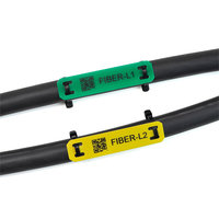 Cable & Conduit Tag, 13x57mm, Green, Halogen Free