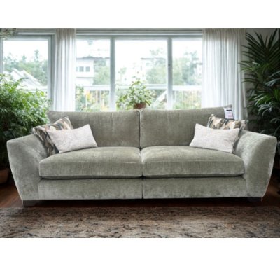 Mala 4 Seat Standard Back With Scatters - D Fabric 1