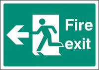Fire exit left - A4 sav