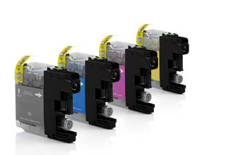 Compatible Brother  LC121VALBP  Assorted >600 each Page Yield