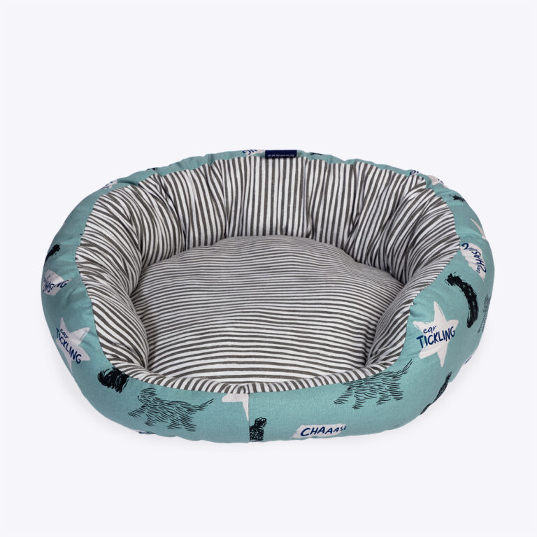 Danish Design Battersea Playful Dogs Round Deluxe Slumber Bed