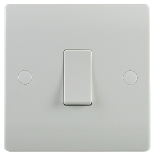 Sline 1G 2W Switch White SL302