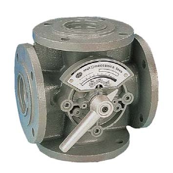 Vierwegmengkraan MUT met flens DN 65