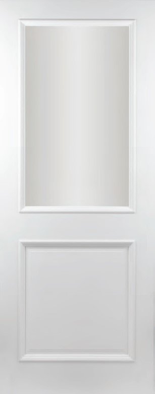 Primed Albany Frosted 2 Panel Bolection